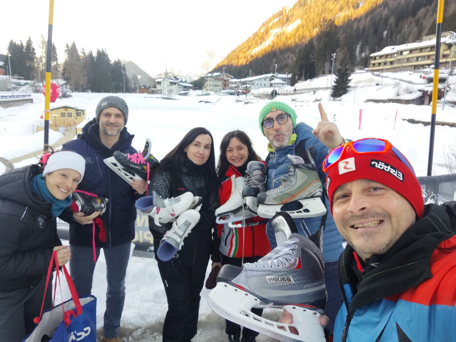 Pattinaggio con Laura