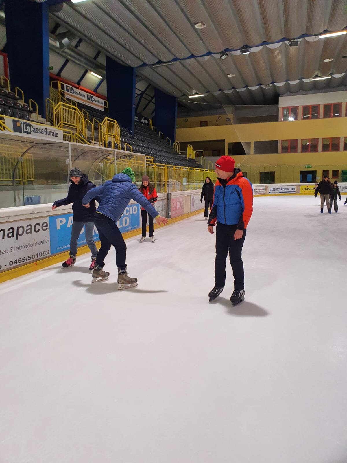 Pattinaggio con Laura