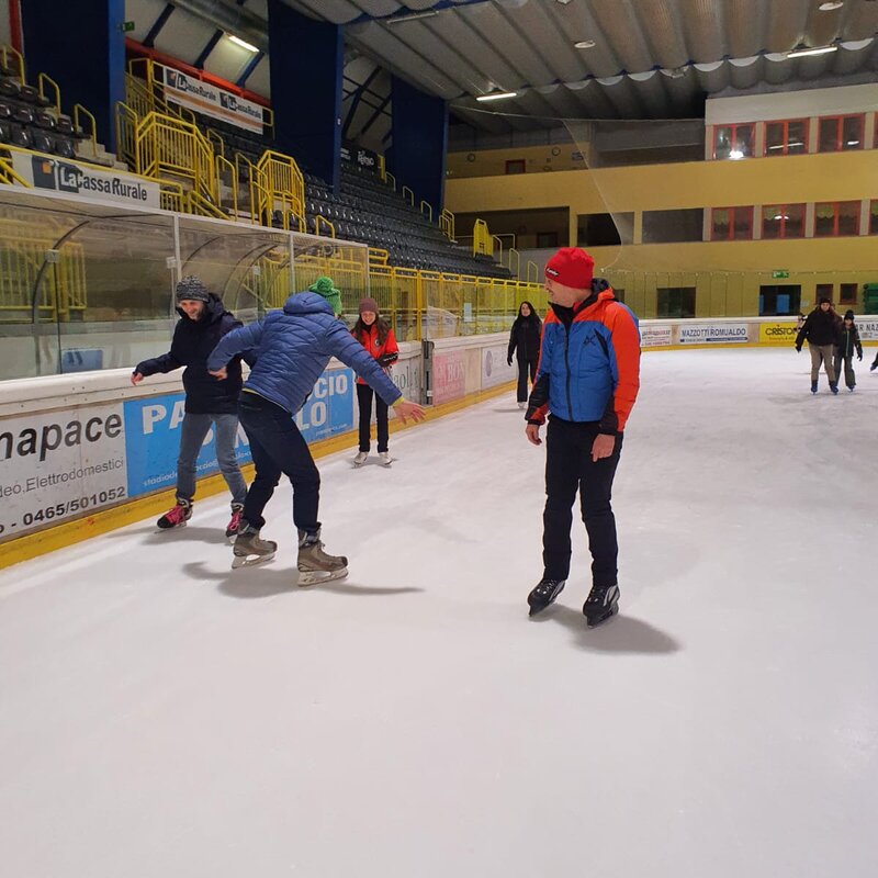 Pattinaggio con Laura