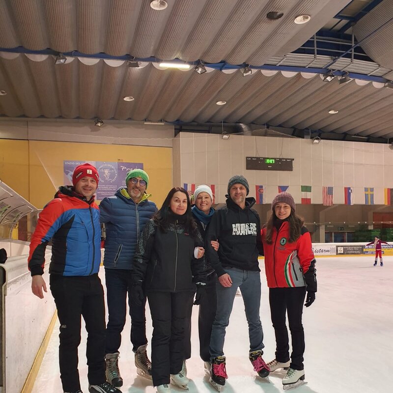 Pattinaggio con Laura