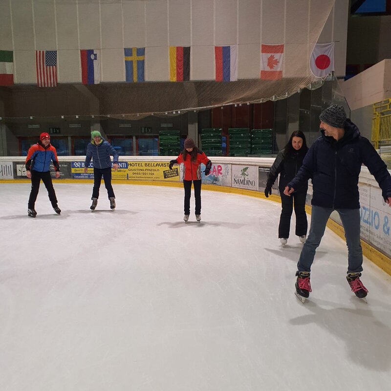 Pattinaggio con Laura