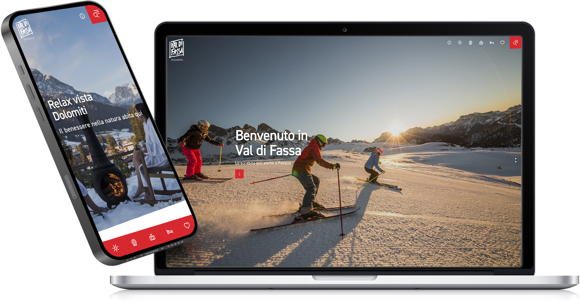 Val Di Fassa Mockup