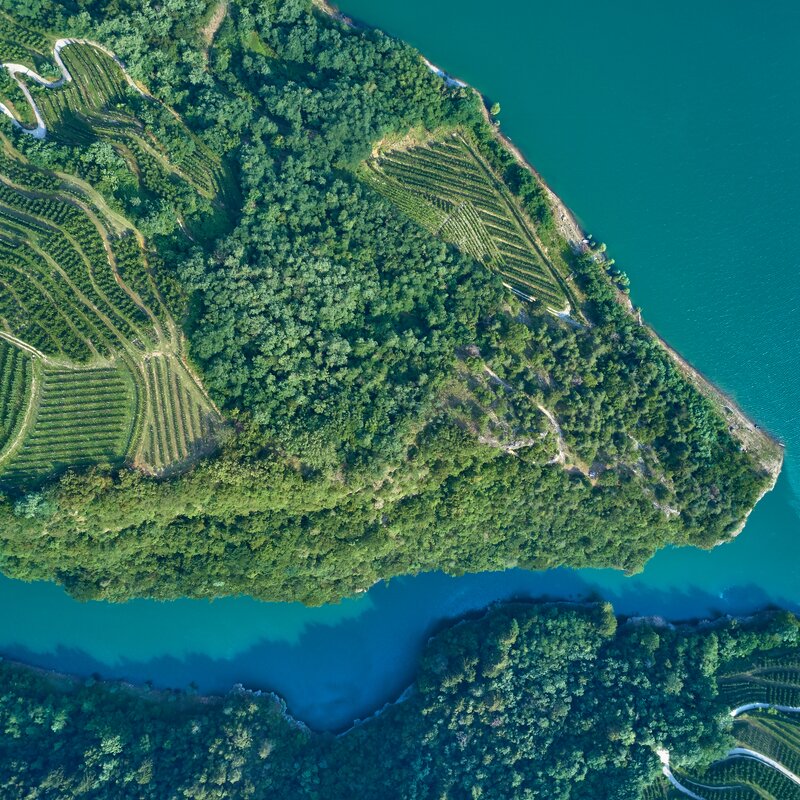 Lago Santa Giustina Cles